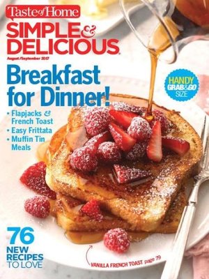cover image of Simple and Delicious